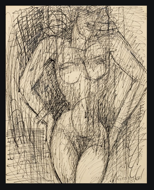Marcel Gromaire, ‘Nu Debout’, 1951, Galerie de Souzy