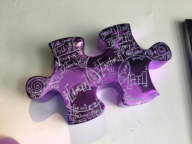Brendan Murphy, ‘Life is a Jigsaw I, II, III (purple)’, 2019, Contessa Gallery