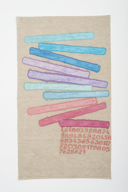 Giorgio Griffa, ‘Canone Aureo 621’, 2014, Galleria Lorcan O'Neill