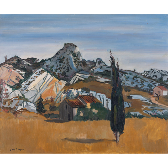 Yves Brayer, ‘Les Alpilles’, 1956, PIASA