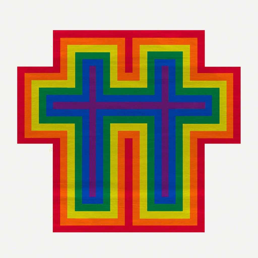 Jonathan Horowitz, Rainbow Cross for Two, 2018 Jonathan Horowitz, Rainbow Cross for Two, 2018