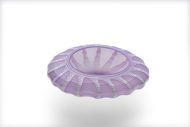 Dale Chihuly, ‘Pilchuck Inscribed Pink and White Star Bowl’, 1981, Modern Artifact