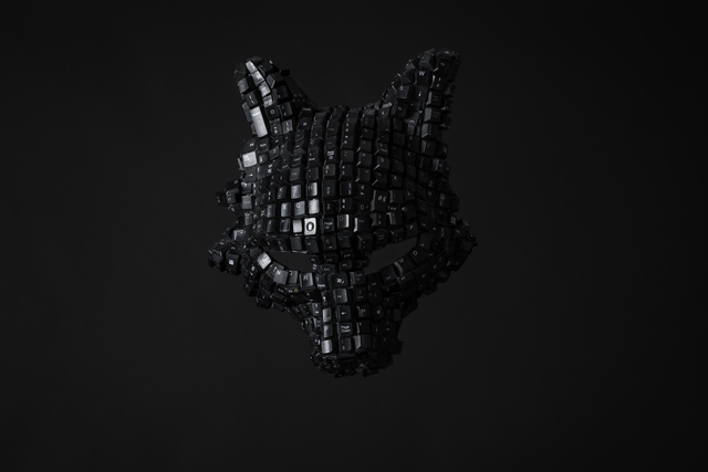 Maurice Mbikayi, ‘Mask of Heterotopia 1’, 2018, Sculpture, Computer keys fibreglass and resin, Officine dell'Immagine