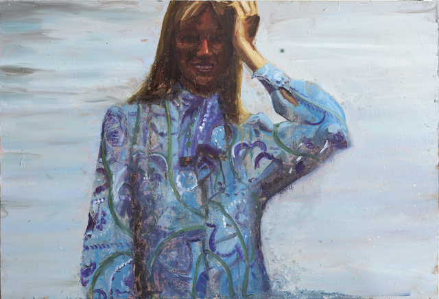 Anna Bjerger, ‘Blouse’, 2015, Painting, Oil on aluminium, Galleri Magnus Karlsson