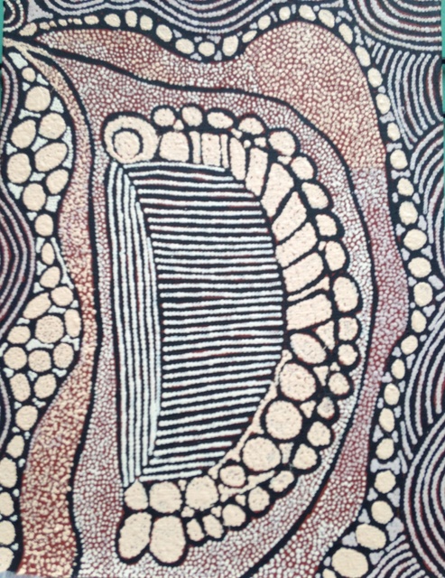 Kim Napurrula, ‘Untitled ’, 2015, Painting, Synthetic polymer paint on linen, Rebecca Hossack Art Gallery