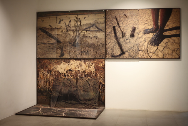 Sonia Mehra Chawla, ‘RESIDUE I ’, 2016, Mixed Media, Photograph and Hand - made Serigraph on Wood - Plexiglass and Acrylic Sheets, Exhibit 320
