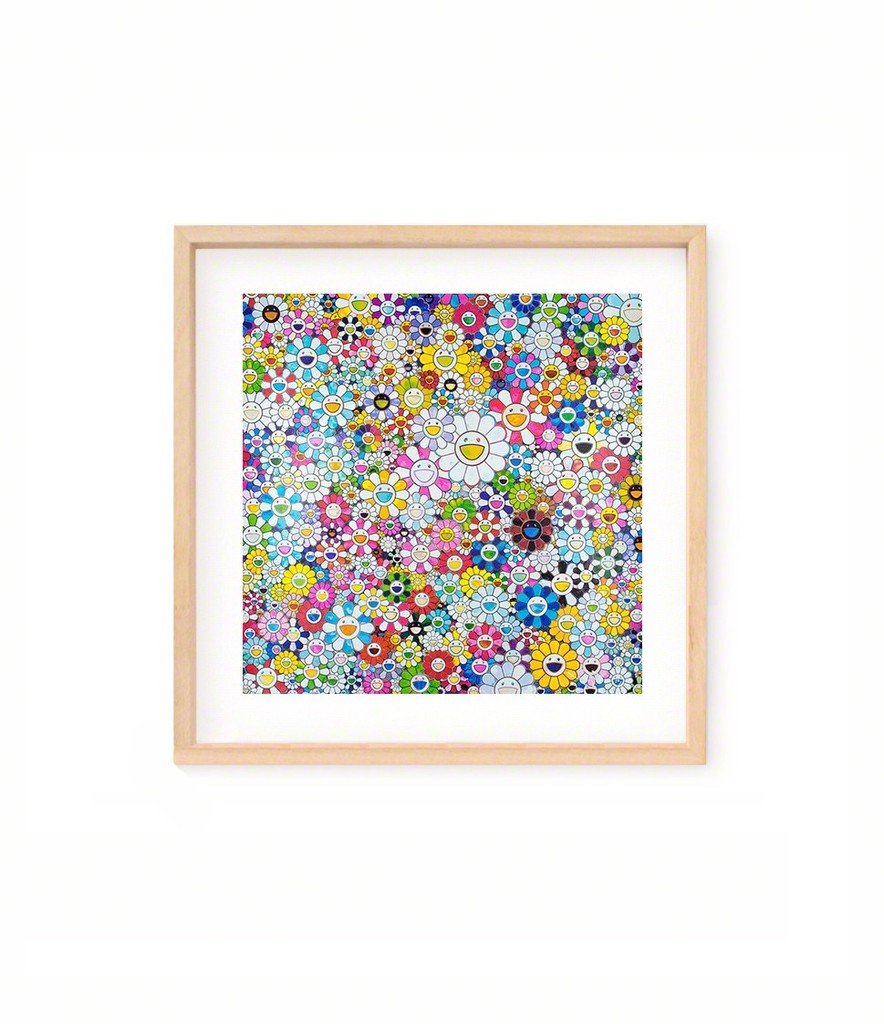 WHEN I CLOSE MY EYES I SEE SHANGRI LA - TAKASHI MURAKAMI
$1,990.00
2016
Offset lithograph with cold foil stamp and high gloss varnishing on UV paper
Signed and numbered by Takashi Murakami
Edition of 300
68 x 68 cm/ 26.8 x 26.8 in
>>> FREE SHIPPING WORLDWIDE <<< WHEN I CLOSE MY EYES I SEE SHANGRI LA - TAKASHI MURAKAMI
$1,990.00
2016
Offset lithograph with cold foil stamp and high gloss varnishing on UV paper
Signed and numbered by Takashi Murakami
Edition of 300
68 x 68 cm/ 26.8 x 26.8 in
>>> FREE SHIPPING WORLDWIDE <<<