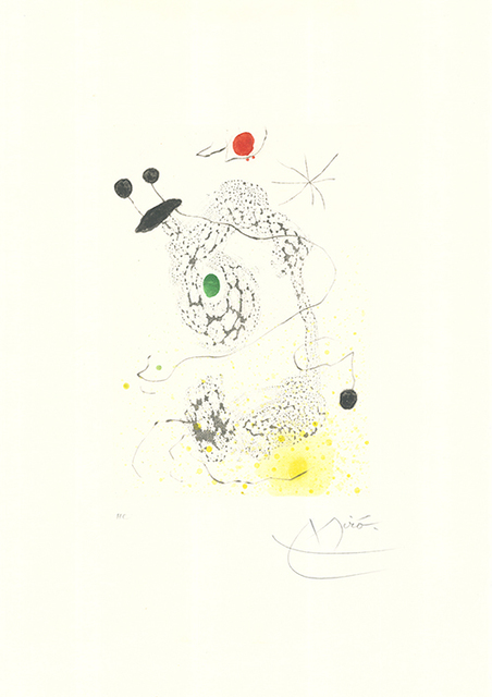 Joan Miró, ‘Passacaille’, 1968, Sylvan Cole Gallery