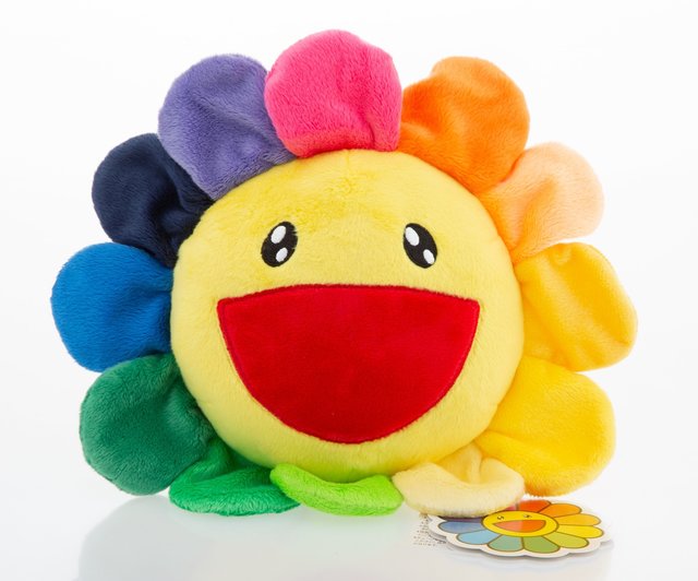 takashi murakami flower plush