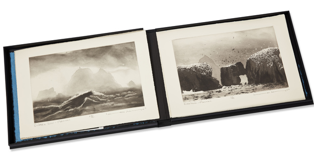 Norman Ackroyd, ‘Beyond Cape Wrath’, 2011, Books and Portfolios, Complete portfolio of ten etchings on 280gsm somerset rag, Roseberys