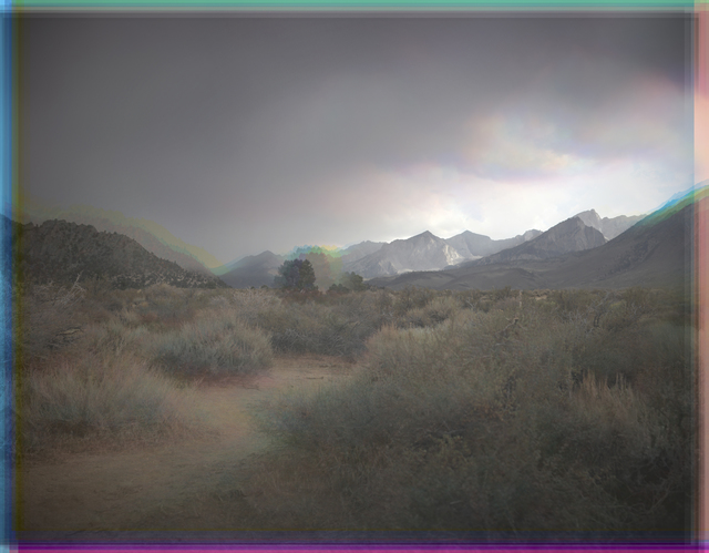 Sean McFarland, ‘Eastern Sierra (prismatic)’, 2015, Photography, Archival inkjet print, Casemore Kirkeby