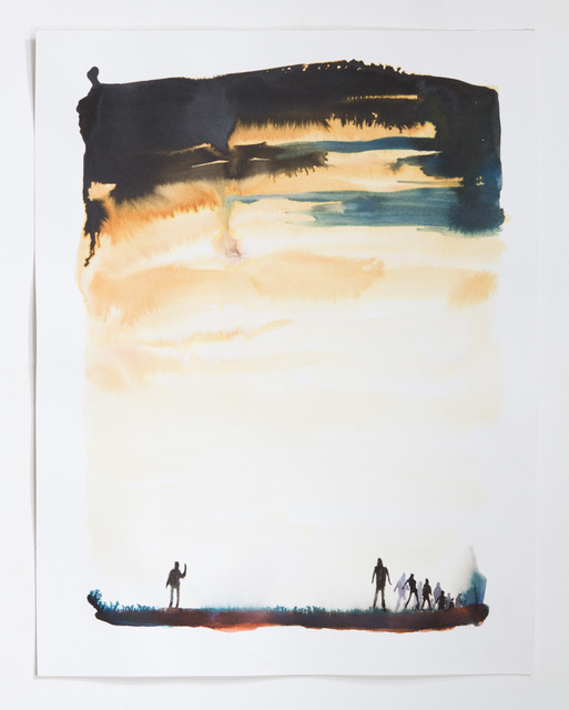 Senon Williams, ‘Wave Goodbye ’, 2016, Painting, Capsule Gallery