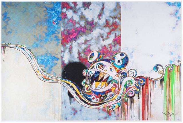 Takashi Murakami, ‘727 x 777’, 2016, Print, Offset lithograph in colors with hot stamp, Pop Fine Art