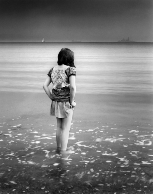 Sheila Rock, ‘Water's Edge, Weymouth’, Photography, Silver Gelatin, ElliottHalls