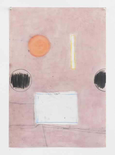 Vicki Sher, ‘Untitled ’, 2018, Painting, Oil pastel and pencil on drafting film, FROSCH&CO