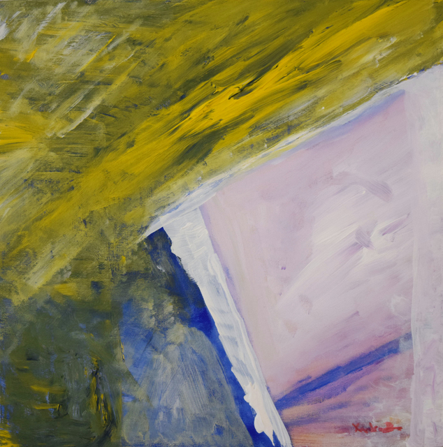 Xandra Breban, ‘Ghost by Window’, 2017, Painting, Acrylic on wood, Fountain House Gallery