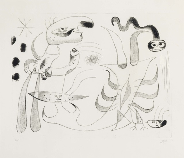 Joan Miró, ‘Barcelona XLIII, from Barcelona Series’, 1944, Christie's