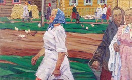 Aleksey Ivanovich Butov, ‘Kolkhoz (Collective farm)’, 1965, Surikov Foundation