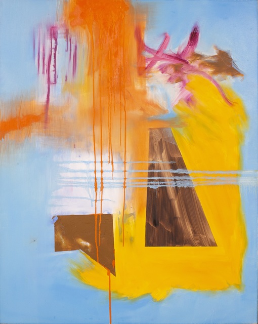 Eric Sanders, ‘Trapezoids #1’, 2018, Painting, Oil, mixed media on canvas, Cross Contemporary Partners