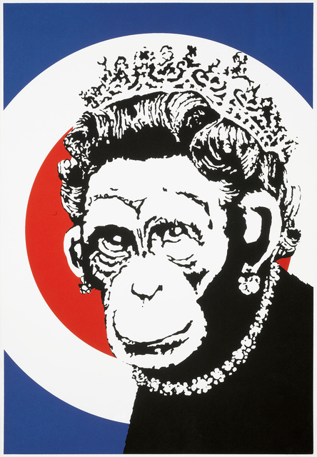 Banksy, ‘Monkey Queen (Signed)’, 2003, Prescription Art