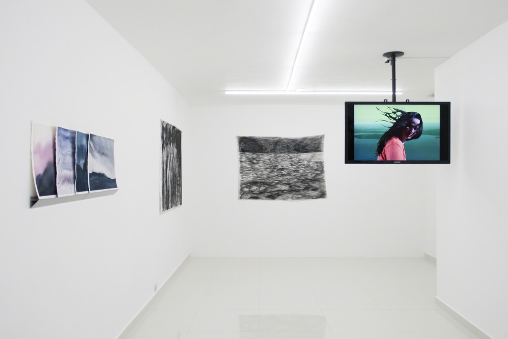 Left to right: Ana María Millán — Black Metal Captures (2015) / Untitled (2014) / Untitled (2014) / Hielo negro (2015) Left to right: Ana María Millán — Black Metal Captures (2015) / Untitled (2014) / Untitled (2014) / Hielo negro (2015)