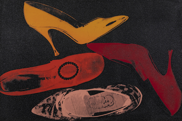 Andy Warhol, ‘Diamond Dust Shoe (FS II.253)’, 1980, Print, Screenprint with Diamond Dust, Gormleys Fine Art