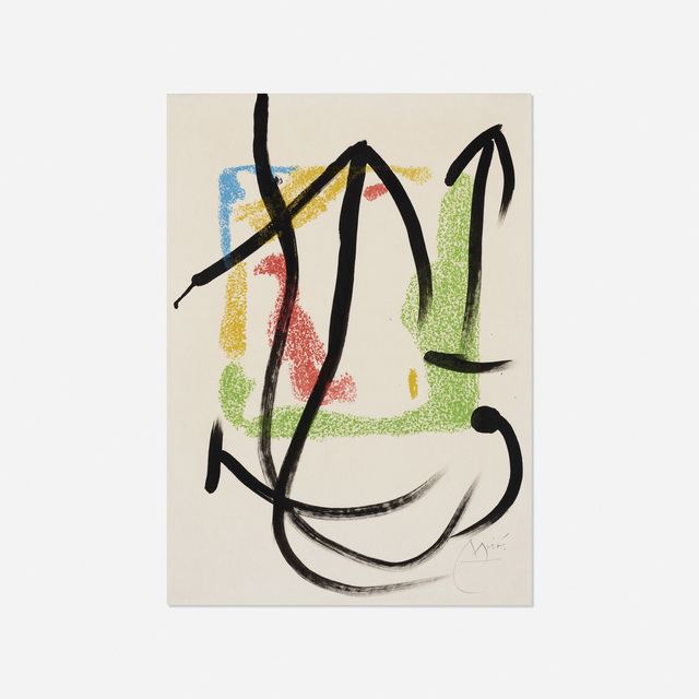 Joan Miró, ‘Les Essencies de la Terra (one plate)’, 1968, Rago/Wright
