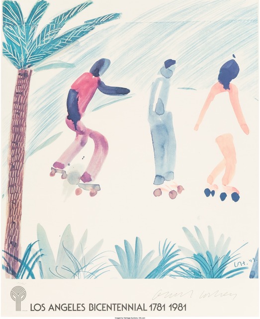 David Hockney, ‘Los Angeles Bicentennial Poster’, 1981, Heritage Auctions