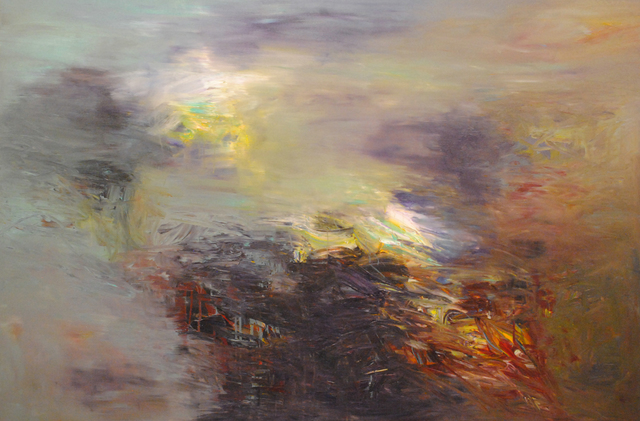 MD Tokon, ‘Beyond the Valley’, 2014, Painting, Acrylic on Canvas, Isabella Garrucho Fine Art