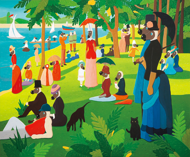 Kim Sunwoo, ‘A Sunday on La Mauritius’, 2019, Seoul Auction