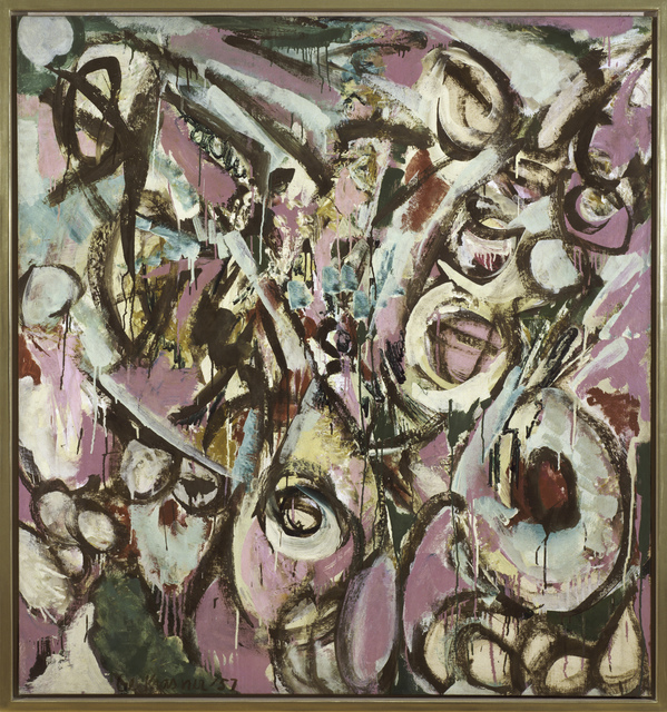 Lee Krasner, ‘Four’, 1957, Painting, Oil on cotton duck, San Francisco Museum of Modern Art (SFMOMA)