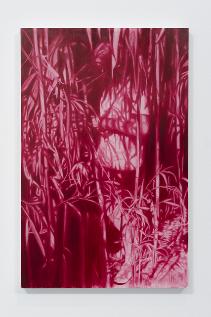 Ruby Swinney, ‘Still I (Bamboo)’, 2019, Painting, Oil on silk, WHATIFTHEWORLD