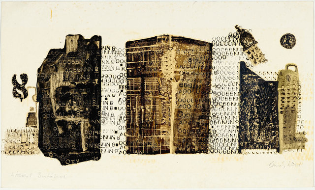 Lili Ország, ‘Untitled’, Drawing, Collage or other Work on Paper, Photogramm on photo paper, Koller Auctions