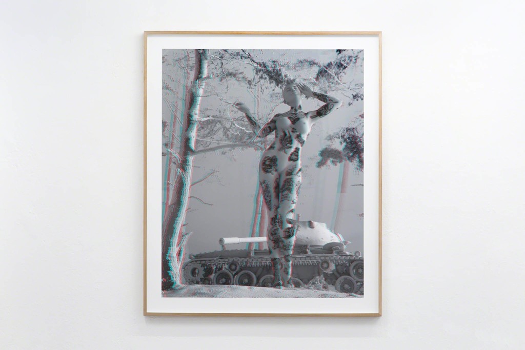 Tim Berresheim:
Forst (Kohärentes Licht), Anaglyph,
Ultrachrome on Paper -
Watch this image augmented with the App:
TB - KTE2017 Augmented Reality Tim Berresheim:
Forst (Kohärentes Licht), Anaglyph,
Ultrachrome on Paper -
Watch this image augmented with the App:
TB - KTE2017 Augmented Reality