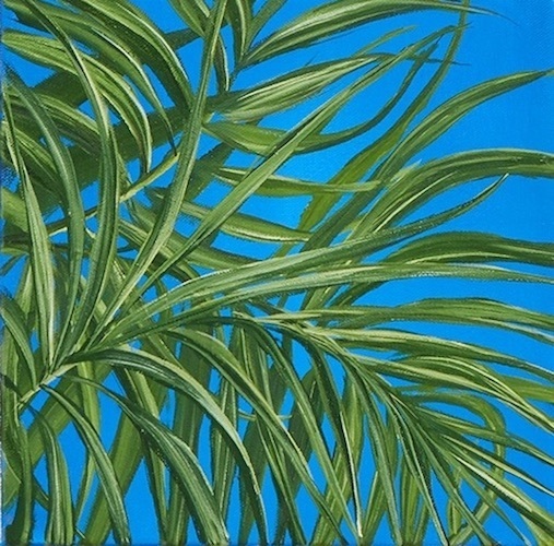 Allison Green, ‘Tropical Study 4’, 2017, Painting, Oil on canvas, Susan Eley Fine Art