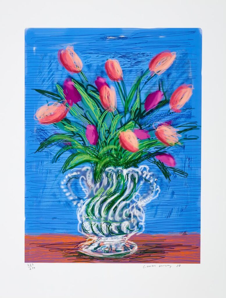 David Hockney - Untitled No. 346, from A Bigger Book: Art Edition B