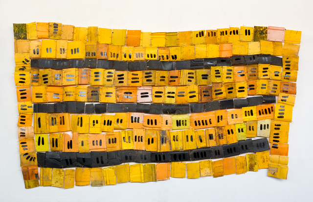 Serge Attukwei Clottey, ‘Slave ship I’, 2015, Jane Lombard Gallery