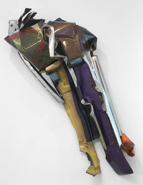 John Chamberlain, ‘Chamouda’, 1975, Sculpture, Painted and chrome-plated steel, Gagosian