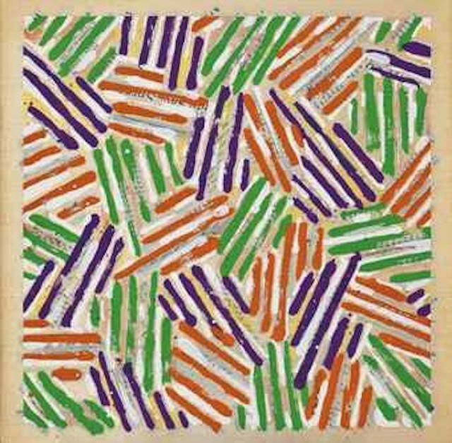 Jasper Johns, ‘Untitled’, 1977, Print, Original screenprint in colors on Patapar printing parchment, michael lisi / contemporary art