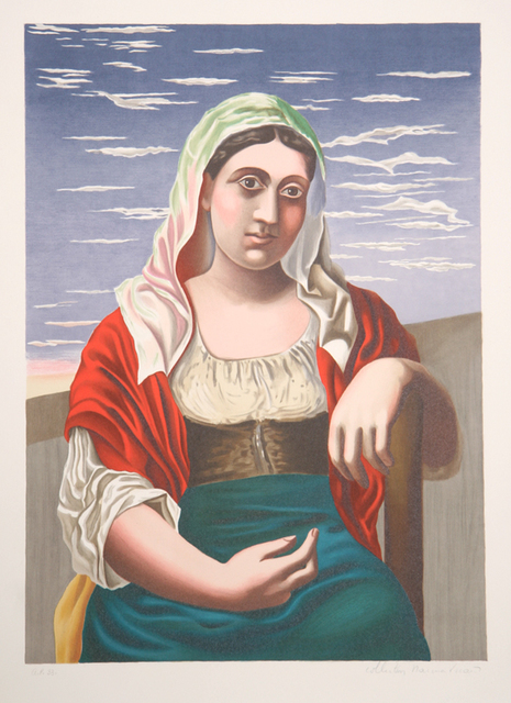 Pablo Picasso, ‘Italienne d'Après une Photographie, 1919’, 1979-1982, Print, Lithograph on Arches paper, RoGallery