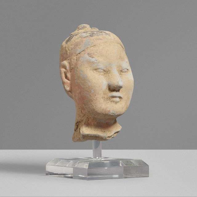 ‘Head of a soldier’, Sculpture, Earthenware, Rago/Wright