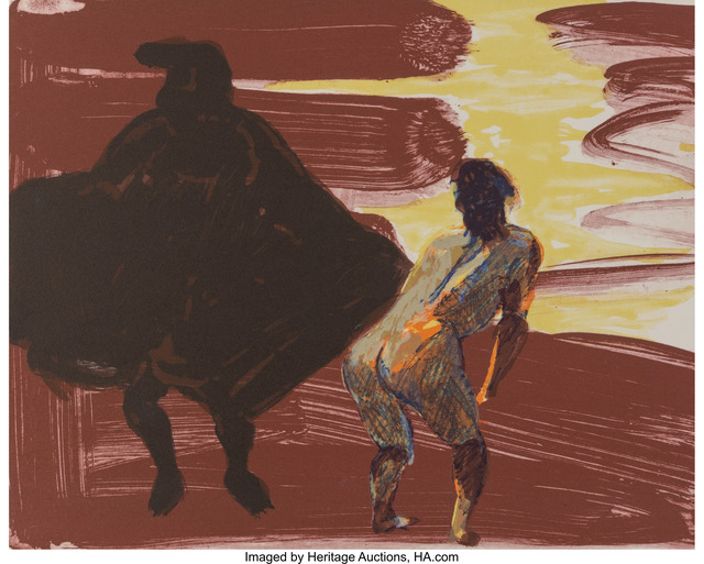 Eric Fischl, ‘Annie, Gwen, Lily, Pam and Tulip (shadow with woman’, 1986, Heritage Auctions