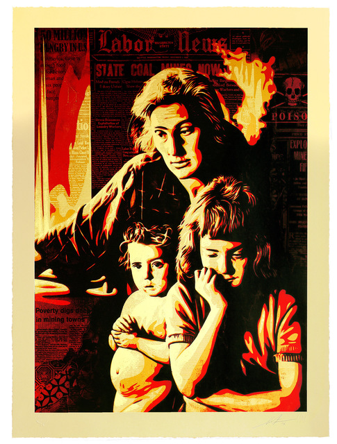 Shepard Fairey, ‘Two Americas’, 2016, Subliminal Projects