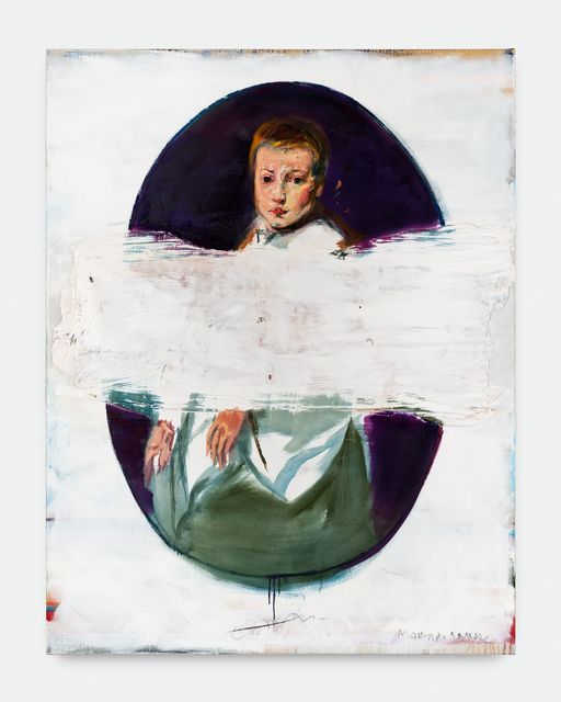 Matthieu Ronsse, ‘Coma’, 2017, Painting, Oil on canvas, plaster, Almine Rech
