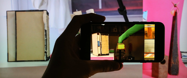 Remco Roes, ‘LOST AND FOUND : a recollection of the studio’, 2020, Installation, Video installation: 2 videos (colour, stereo) to be displayed on the viewer's devices, IFAC Arts