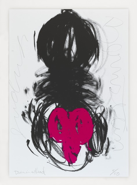 Judith Bernstein, ‘Dick in a Head / Flocked Pink’, 2013, ICA London