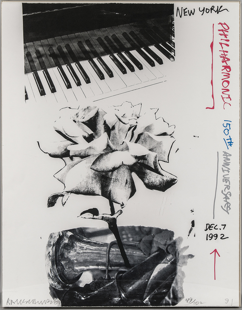 Robert Rauschenberg, ‘New York Philharmonic 150th Anniversary, Dec. 7 1992’, 1991, Skinner