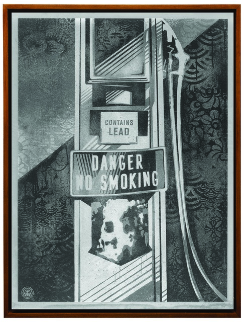 Shepard Fairey, ‘Danger No Smoking’, 2016, Underdogs Gallery