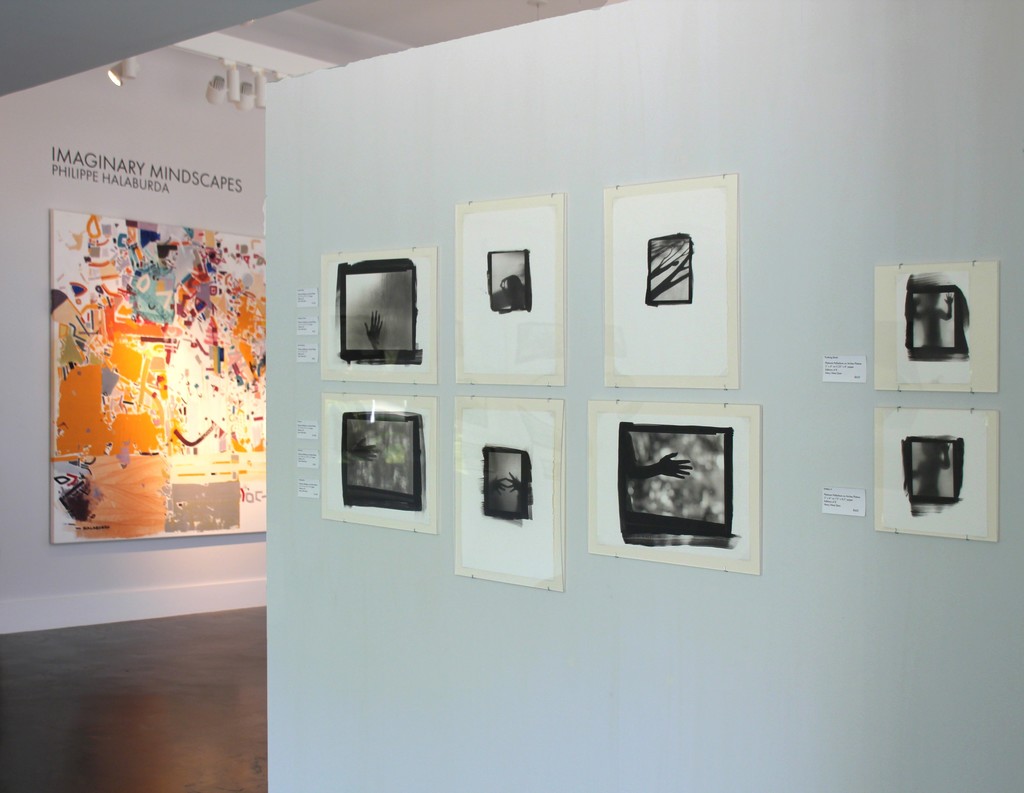 Left to Right: Platinum Palladium Prints, Mary West Quin
"Summer Heat", 8" x 10" on 11.5" x 15" paper
"Obscure", 8" x 10" on 11.5" x 15" paper
"Creating a Heart", 5" x 4" on 11.5" x 15" paper
"She Drew", 5" x 4" on 11.5" x 15" paper
"Tree Protection", 5" x 4" on 11.5" x 15" paper
"Perspective", 8" x 10" on 11.5" x 15" paper
"Pushing Back", 4" x 3" on 8" x 5.25" paper
"Within V", 4" x 3" on 8.5" x 7.5" paper
"Zysman", Philippe Halaburda, Acrylic, Felt Tip, Colored Pencil, 79" x 79" Left to Right: Platinum Palladium Prints, Mary West Quin
"Summer Heat", 8" x 10" on 11.5" x 15" paper
"Obscure", 8" x 10" on 11.5" x 15" paper
"Creating a Heart", 5" x 4" on 11.5" x 15" paper
"She Drew", 5" x 4" on 11.5" x 15" paper
"Tree Protection", 5" x 4" on 11.5" x 15" paper
"Perspective", 8" x 10" on 11.5" x 15" paper
"Pushing Back", 4" x 3" on 8" x 5.25" paper
"Within V", 4" x 3" on 8.5" x 7.5" paper
"Zysman", Philippe Halaburda, Acrylic, Felt Tip, Colored Pencil, 79" x 79"