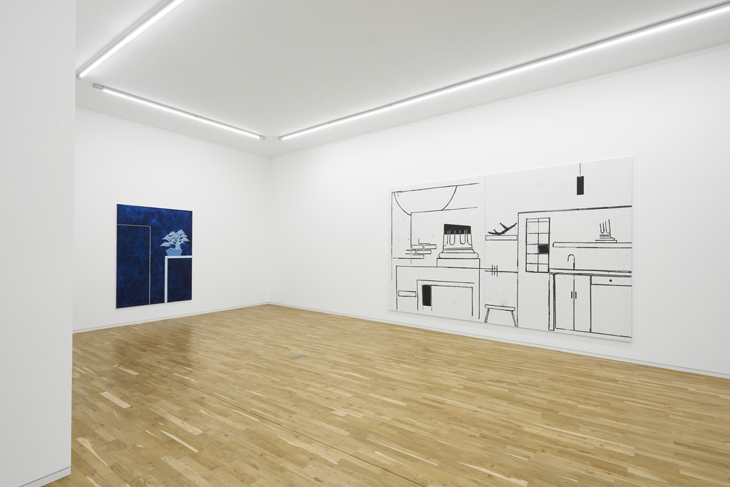 Thomas Arnolds – Ort und Hall (Place and Echo), exhibition view, Jahn und Jahn, 2019 Thomas Arnolds – Ort und Hall (Place and Echo), exhibition view, Jahn und Jahn, 2019
